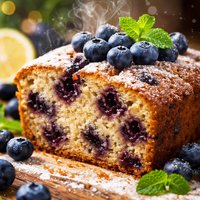 Incredible Blueberry Tea Cake