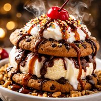 Incredible Ice Cream Sandwich Sundae Dessert