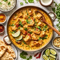 Indian Chicken with Coconut Milk