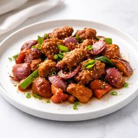 Indian Chili Chicken with Onions