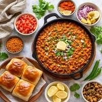Indian Favourite Pav Bhaji