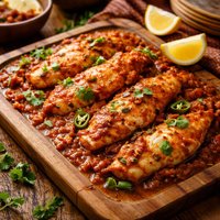 Indian Fish Fillets with Sauce