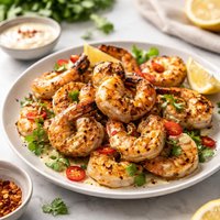 Indian Grilled Sour Creammarinated Shrimp
