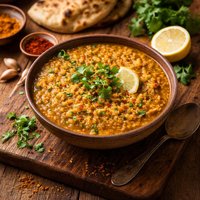 Indian Lentils and Rice Soup