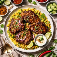 Indian Pork Chops and Rice