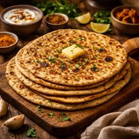 Indian Spiced Chapati Flat Bread