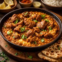 Indian Spicy Mutton in Egg Sauce