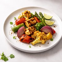 Indian Style Grilled Vegetables