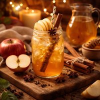 Indian Summer Apple Juice Sipper