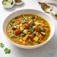 Indian Summer Vegetable Soup