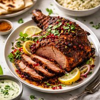 Indian Tandoori Spiced Leg of Lamb