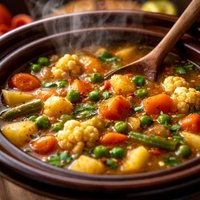 Indian Vegetable Soup Crock Pot