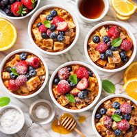 Individual Baked French Toast