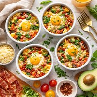Individual Breakfast Casseroles