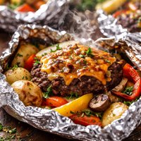 Individual Hamburger Dinner Packets