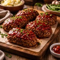 Individual Mini Meat Loaves