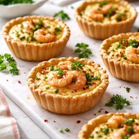 Individual Mini Shrimp Quiches