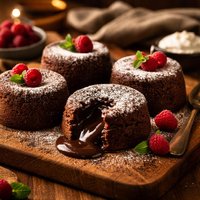 Individual Molten Lava Cakes