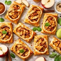 Individual Puff Pastry Apple Pies