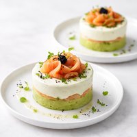 Individual Smoked Salmon and Avocado Mousses for Any Occasion