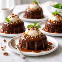 Individual Sticky Toffee Pudding Cakes for Two or Four