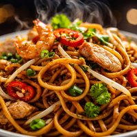 Indonesian Malaysian Street Noodles