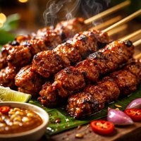 Indonesian Pork Satay