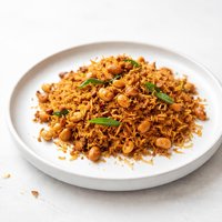 Indonesian Serundeng Crisp Spiced Coconut with Peanuts
