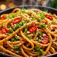 Indonesian Sesame Noodles