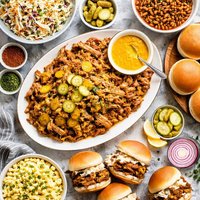 Indoor Pulled Pork with South Carolina Mustard Barbecue Sauce