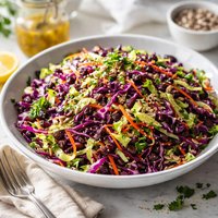Insalata Di Cavalo Rosso E Verde Red and Green Cabbage Salad