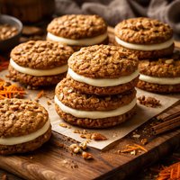 Inside Out Carrot Cake Cookies