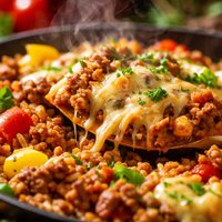 Inside Out Stuffed Bell Peppers