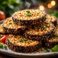 Instant Oven Fried Eggplant