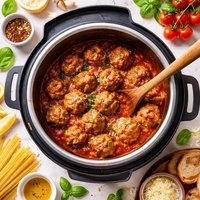 Instant Pot Italian Meatballs