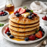 Instant Sour Dough Pancakes