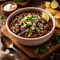 Intense Black Bean Soup