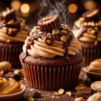 Intense Peanut Butter Cupcakes
