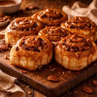 Iowa State Fair Sweet Dough Caramel Cinnamon Rolls