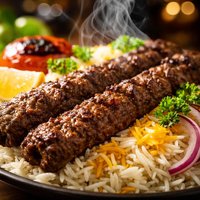 Iranian Chelo Kabob