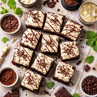 Irish Brownies with Irish Cream Frosting