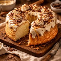 Irish Cream Angel Food Cake Gluten Free