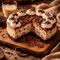 Irish Cream Chocolate Chip Cheesecake