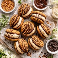 Irish Cream Sandwiches