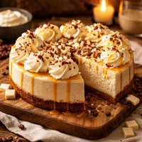 Irish Cream White Chocolate Cheesecake