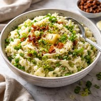 Irish Mashed Potatoes with Cabbage