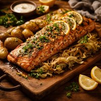 Irish Roasted Salmon