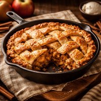 Iron Skillet Apple Pie