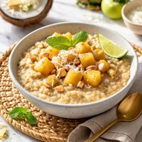 Island Oatmeal Pina Colada Porridge