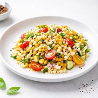 Israeli Couscous and Corn Salad